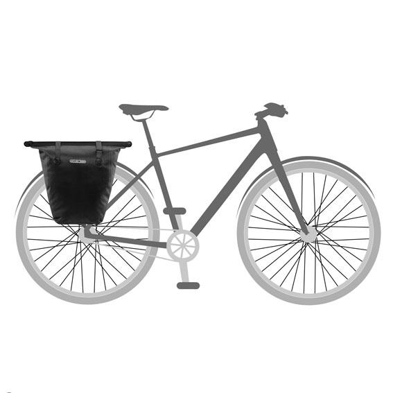 ORTLIEB バイクショッパー QL2.1 ブラック 自転車 送料無料 一部地域は