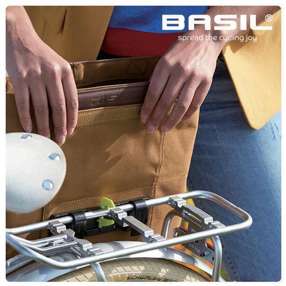 BASIL バジル シティショッパーサイドバッグ バッグ 自転車 送料無料 一部地域は除くの画像