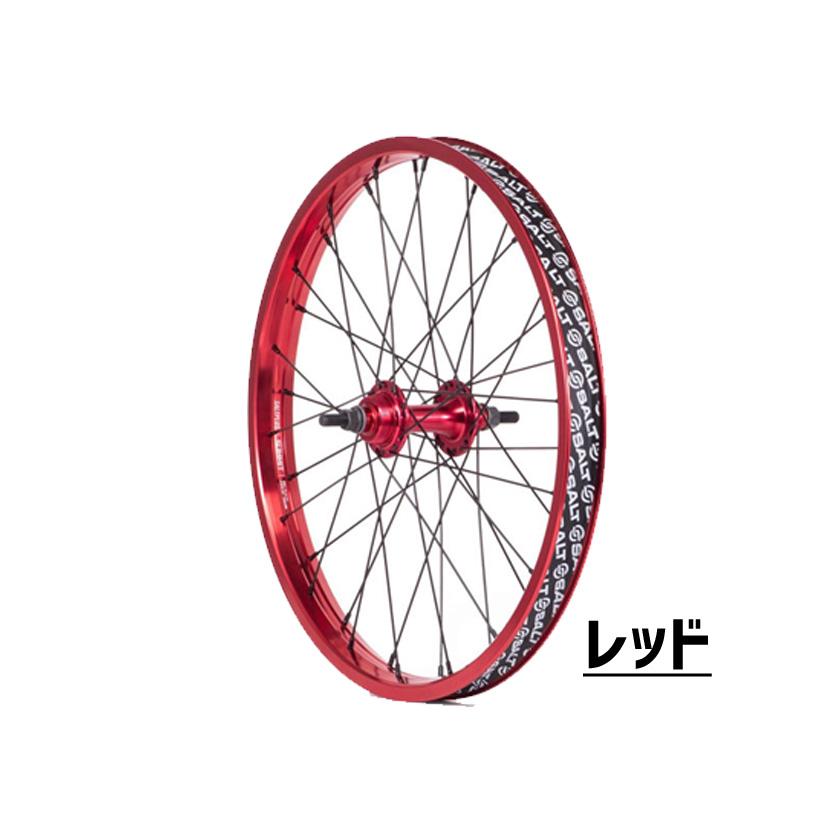 bmx フロント&リアホイールセット SALT BMX フロント・リア ホイール セット SALT PLUS Wheel Set