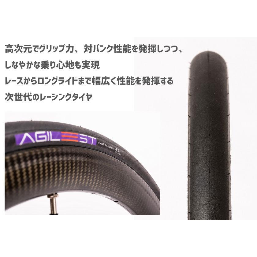 2本セット Panaracer パナレーサー AGILEST アジリスト ブラック/AX 
