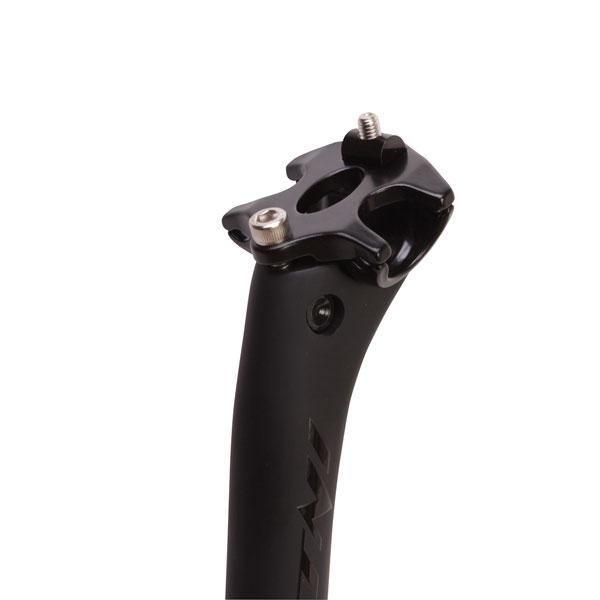 TNI Black カーボンピラー φ27.2 350mm 25mmオフセット シートポスト