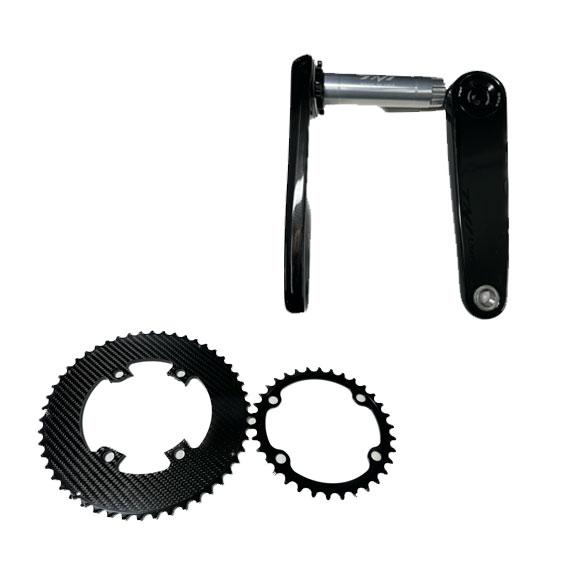 TNI ライトフライカーボンクランク 見れます持てます！500gを切る噂の超軽量カーボンクランク『TNI