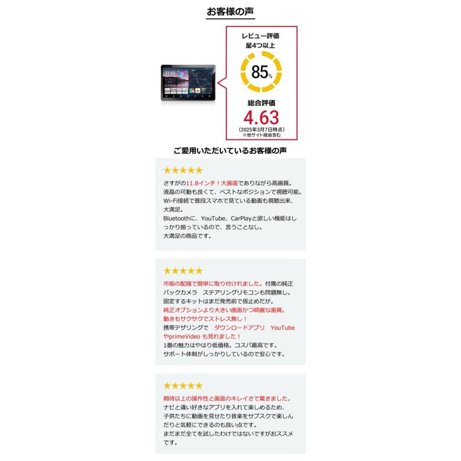 PORMIDO 【2025最新】ディスプレイオーディオ 11.8インチ 6+ PORMIDO 【2025最新】ディスプレイオーディオ 11.8インチ 6+