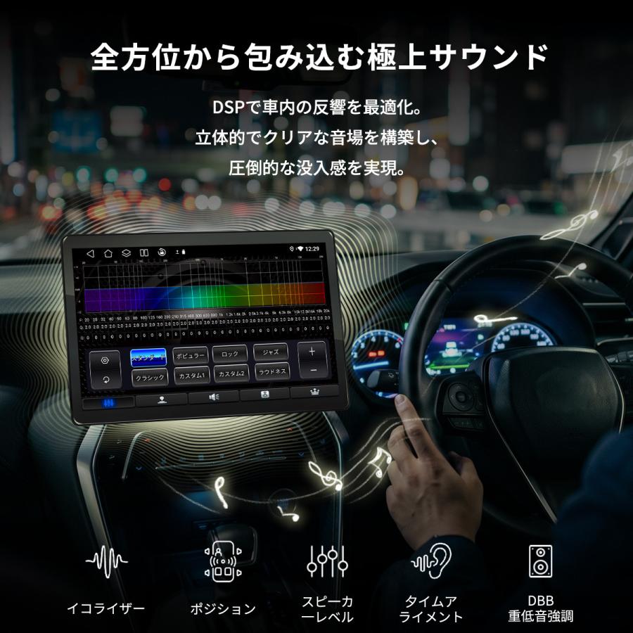 PORMIDO-LINK 2026年最新 ディスプレイオーディオ PR-G30 PORMIDO 【2026】 ディスプレイオーディオ 13.3インチ Android13
