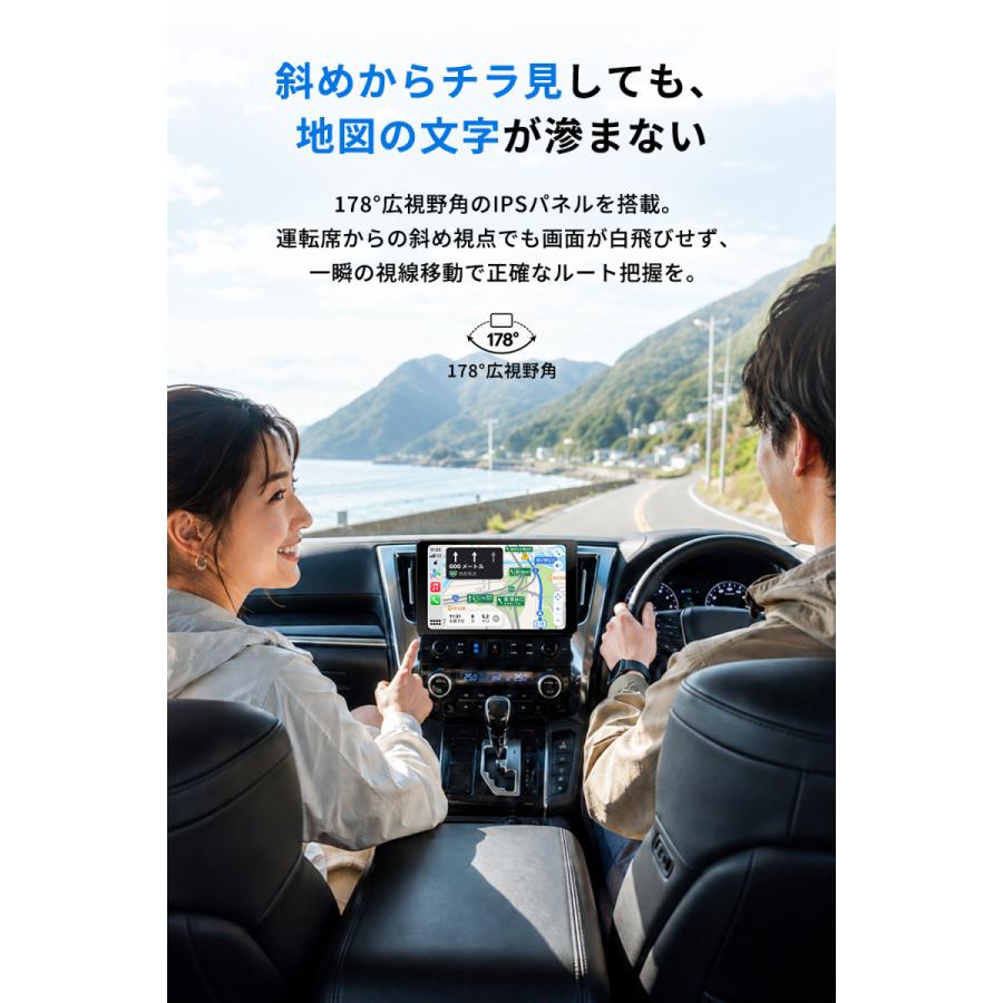 PORMIDO 2026 ディスプレイオーディオ 10.1インチ 1din carplay