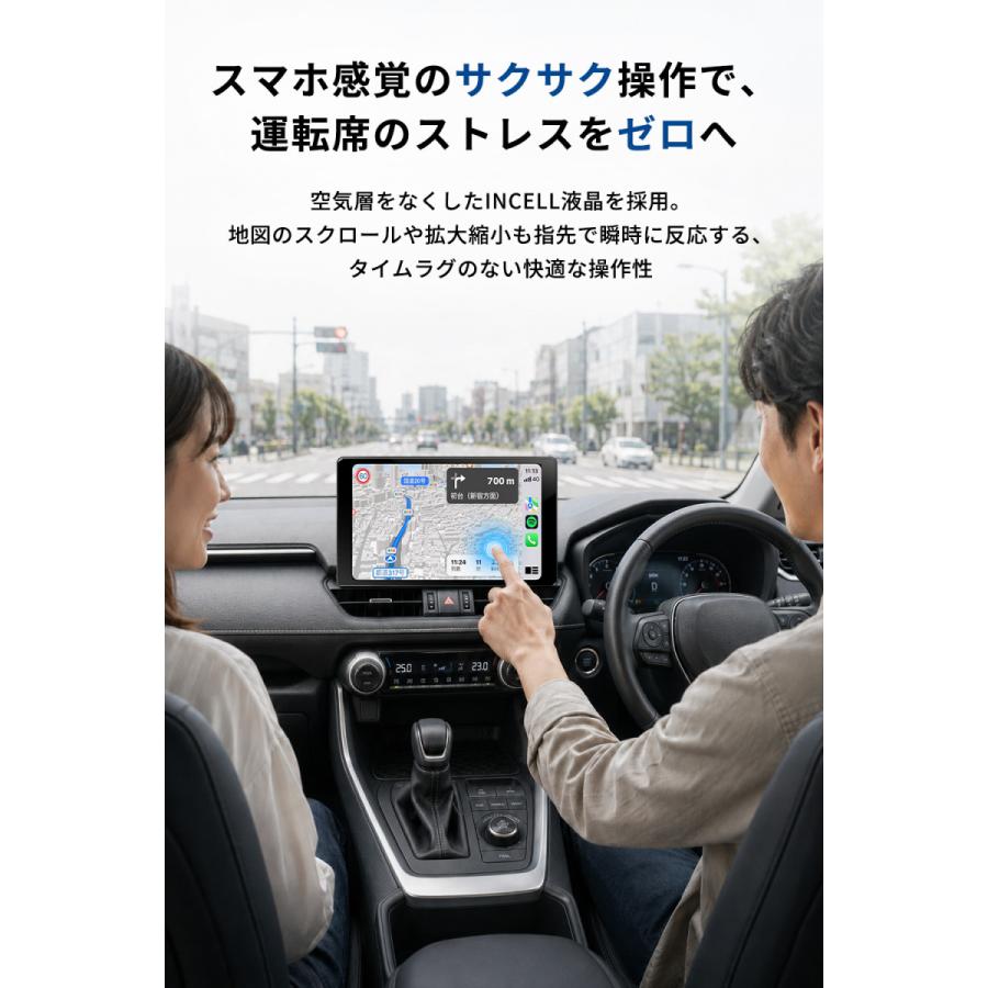 PORMIDO ディスプレイオーディオ 10.1インチ dvd cd 2din carplay カー