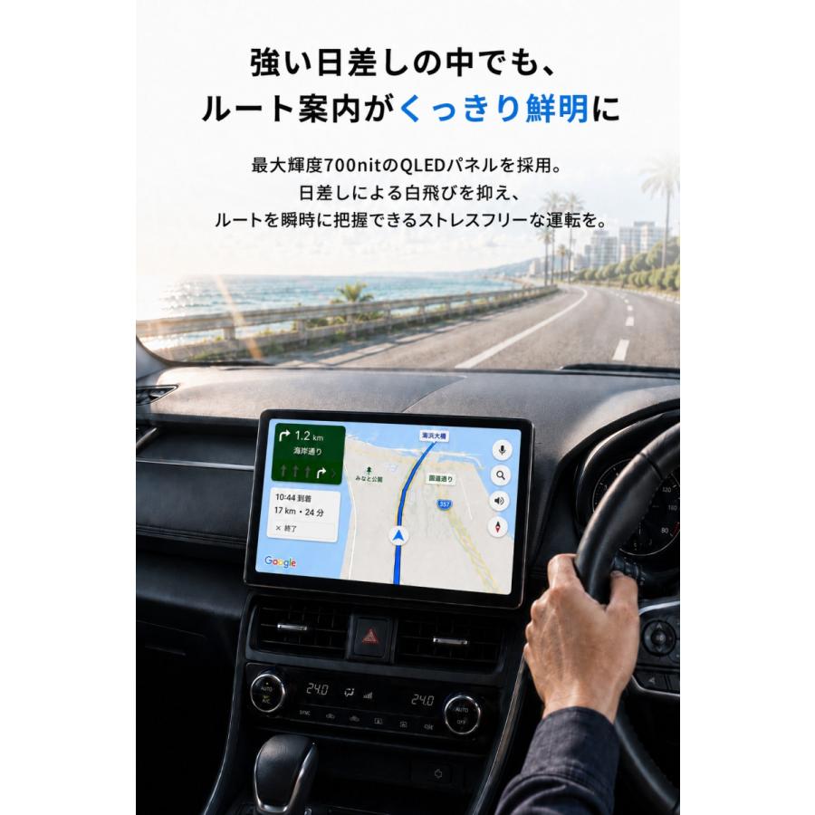 PORMIDO NEW ディスプレイオーディオ HDMI入出力 QCM6125 8GB+256GB