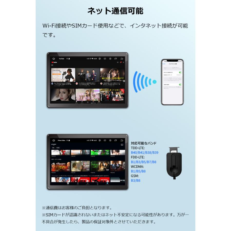 PORMIDO ディスプレイオーディオ 13.3インチ android13 HDMI入出力