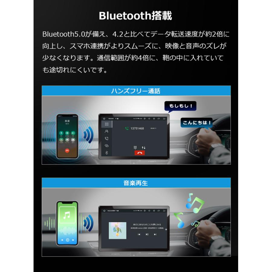PORMIDO ディスプレイオーディオ 13.3インチ android13 HDMI入出力