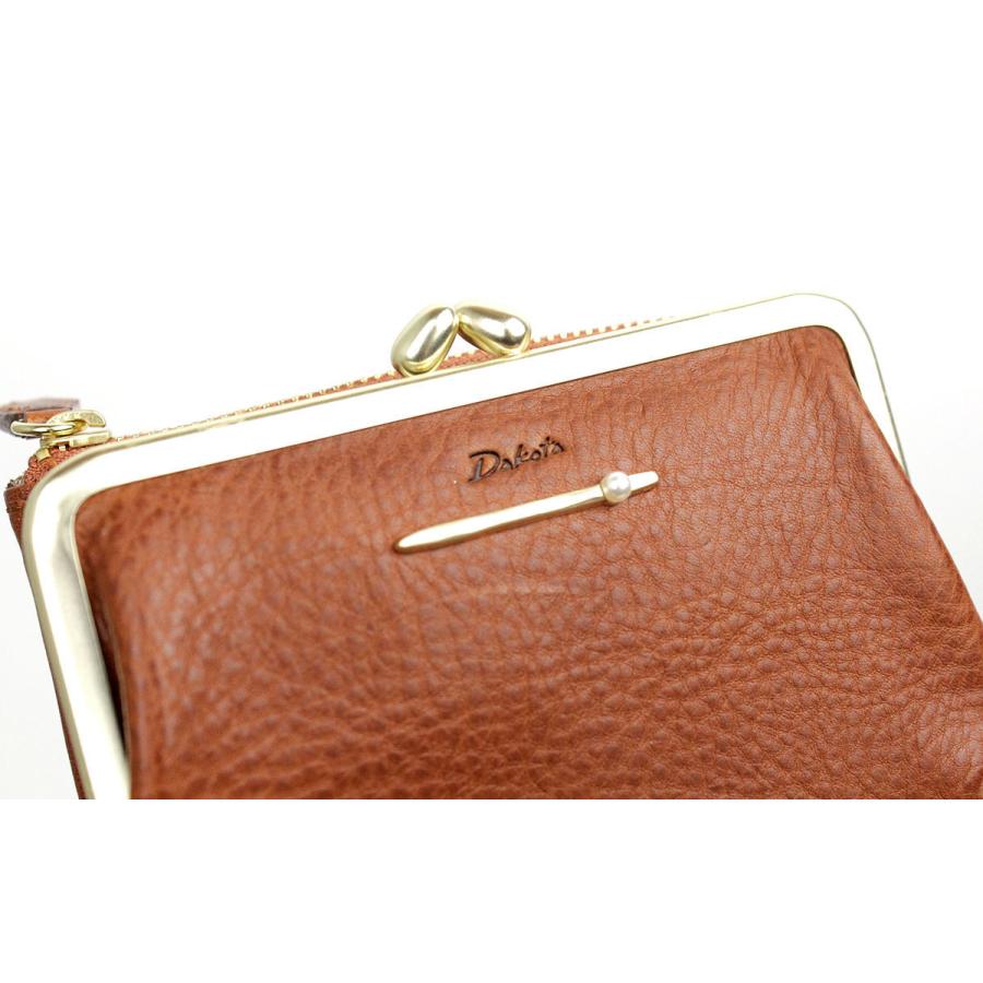 Dakota（ダコタ） がま口 二つ折り財布 ペルラ コンパクト財布