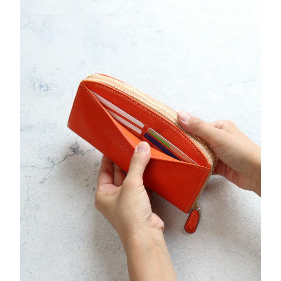 Dakota（ダコタ） 長財布 ラウンドファスナー イデーア ゼオライト鞣し