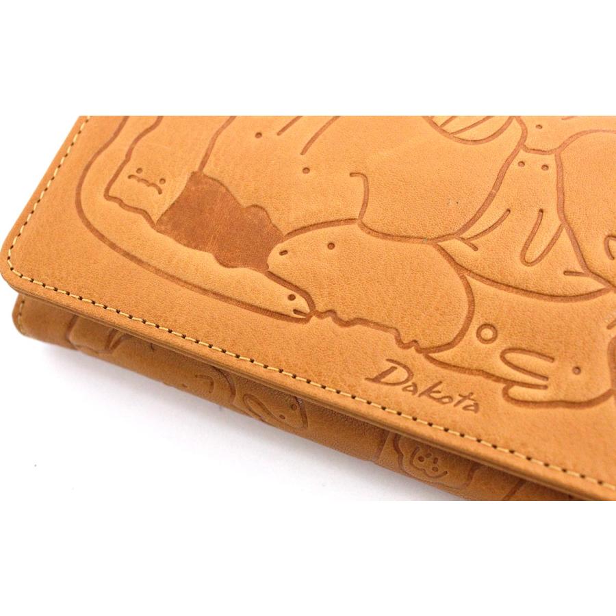 Dakota（ダコタ） グレー再入荷 長財布 かぶせ アニマーレ アニマル 本