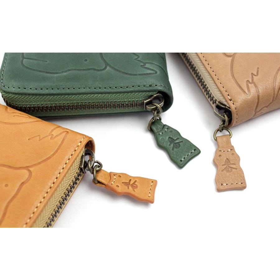 Dakota（ダコタ） グレー再入荷 長財布 ラウンドファスナー アニマーレ