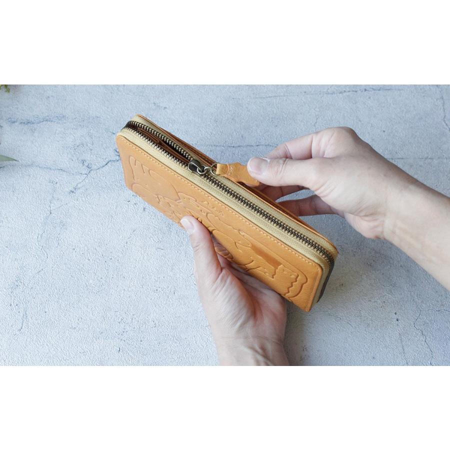 Dakota（ダコタ） グレー再入荷 長財布 ラウンドファスナー アニマーレ