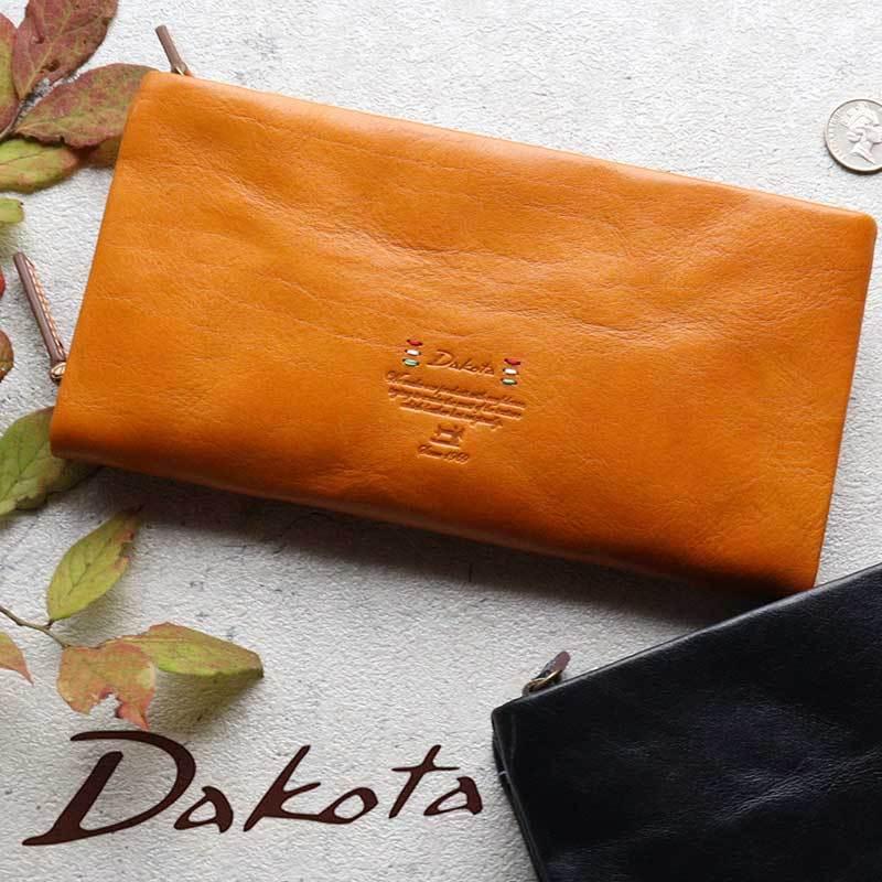 Dakota 長財布 ラウンドファスナー 大容量 マルチ財布 通帳収納 Dakota 長財布 ラウンドファスナー 大容量 マルチ財布 通帳収納