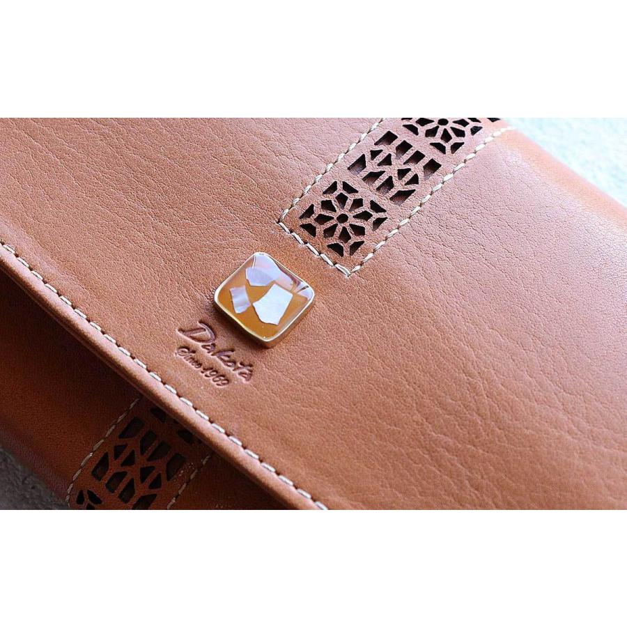 Dakota（ダコタ） 財布 長財布 かぶせ コッチャ 貝殻 風水 財運アップ