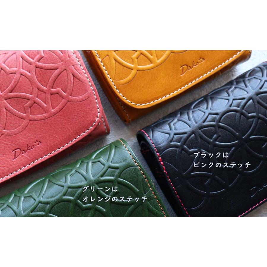 Dakota 長財布 ラウンドファスナー ダコタ リリーヴォ 七宝紋 花 Dakota 長財布 ラウンドファスナー ダコタ リリーヴォ 七宝紋 花