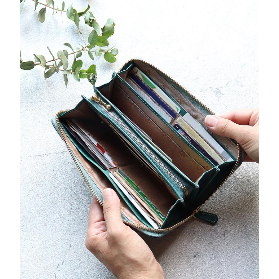 Dakota（ダコタ） 長財布 ラウンドファスナー グラデーション アート