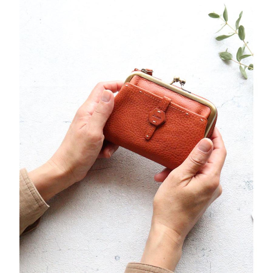 Dakota（ダコタ） 二つ折り財布 がま口小銭れ エザーゴノ イタリアン