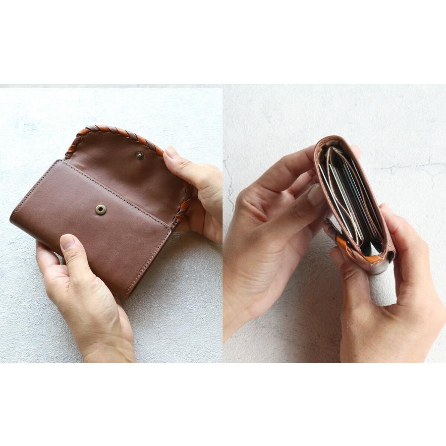 Dakota（ダコタ） カードケース かぶせ 観音開き ブック型 かがり