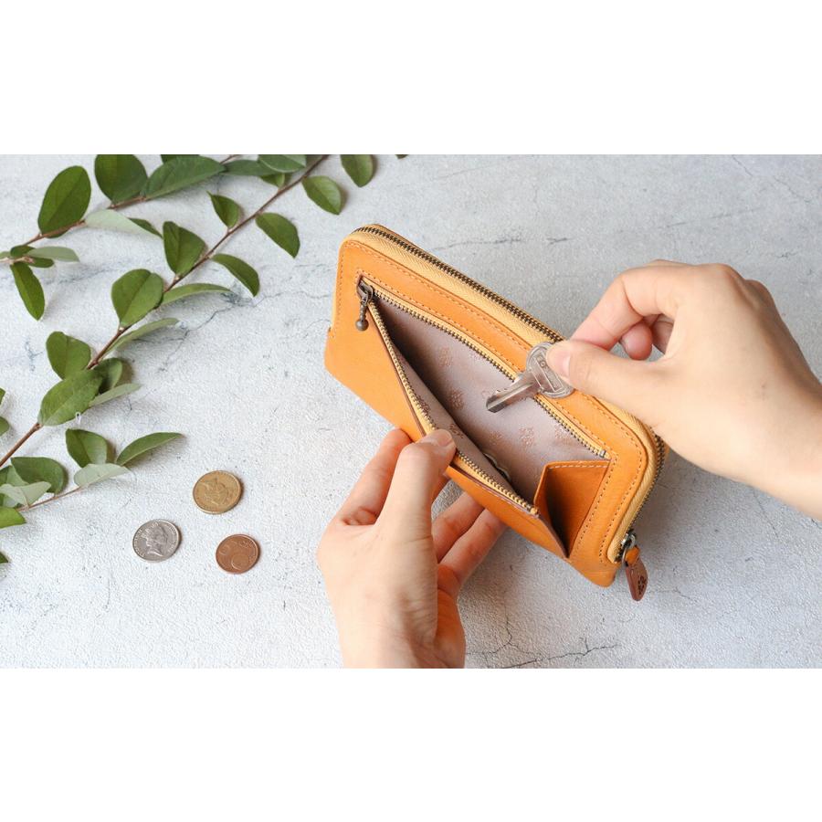 Dakota ダコタ 長財布 レディース マーゴット ラウンドファスナー Dakota（ダコタ） 薄マチ長財布 ラウンドファスナー 花模様 クラシカル