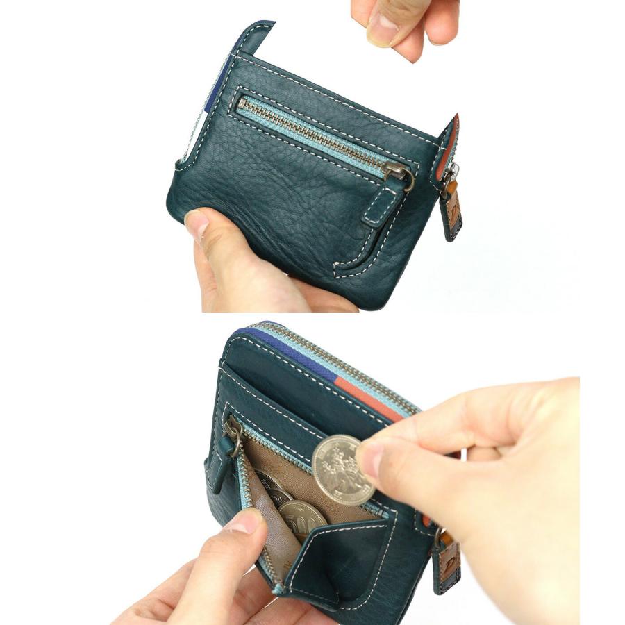 Dakota（ダコタ） ミニ財布 コンパクト 薄型 マルチケース パッチ