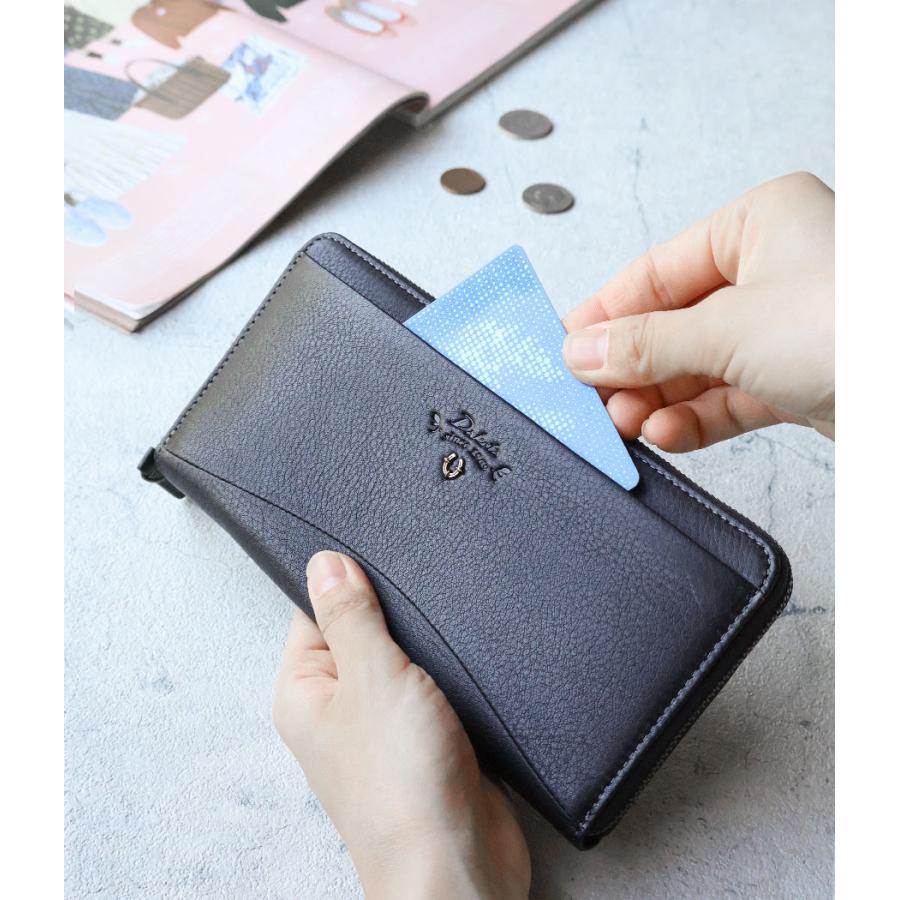 Dakota（ダコタ） ラウンドファスナー長財布 馬蹄 軽量 ふっくら BEST