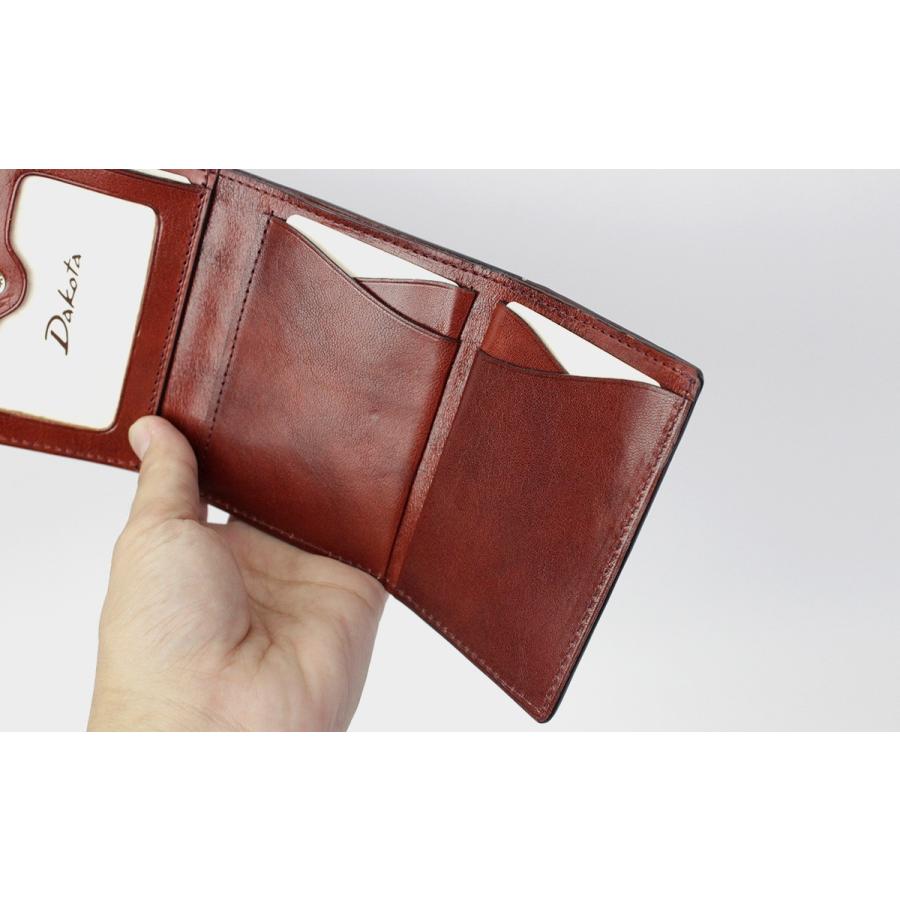 Dakota（ダコタ） 三つ折り財布 コンパクト ボックス型小銭入れ