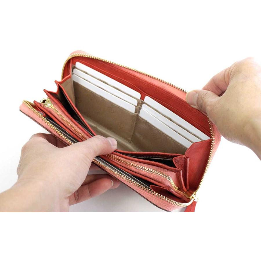 Dakota（ダコタ） 長財布 ラウンドファスナー グロッソ エナメルレザー