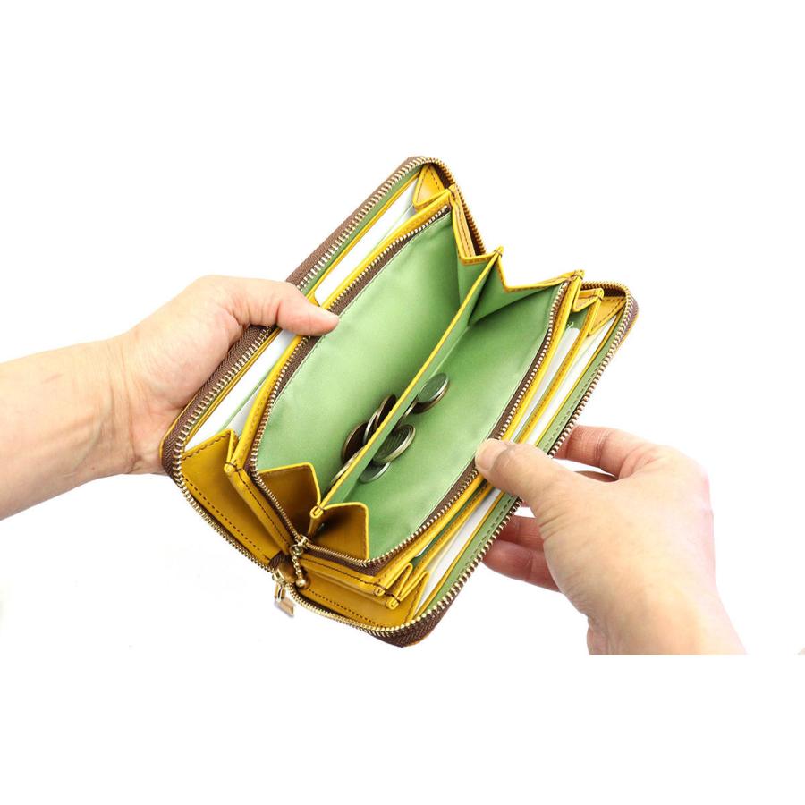 FRAMeWORK（フレームワーク） 長財布 ラウンドファスナー マニフィーク