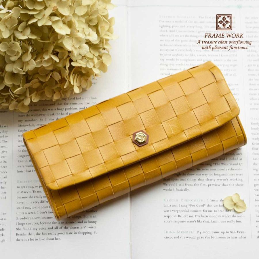 かぶせ長財布 Frame Work フレームワーク マーチ 馬革 かばんと財布の店アリスタ 通販 Yahoo ショッピング