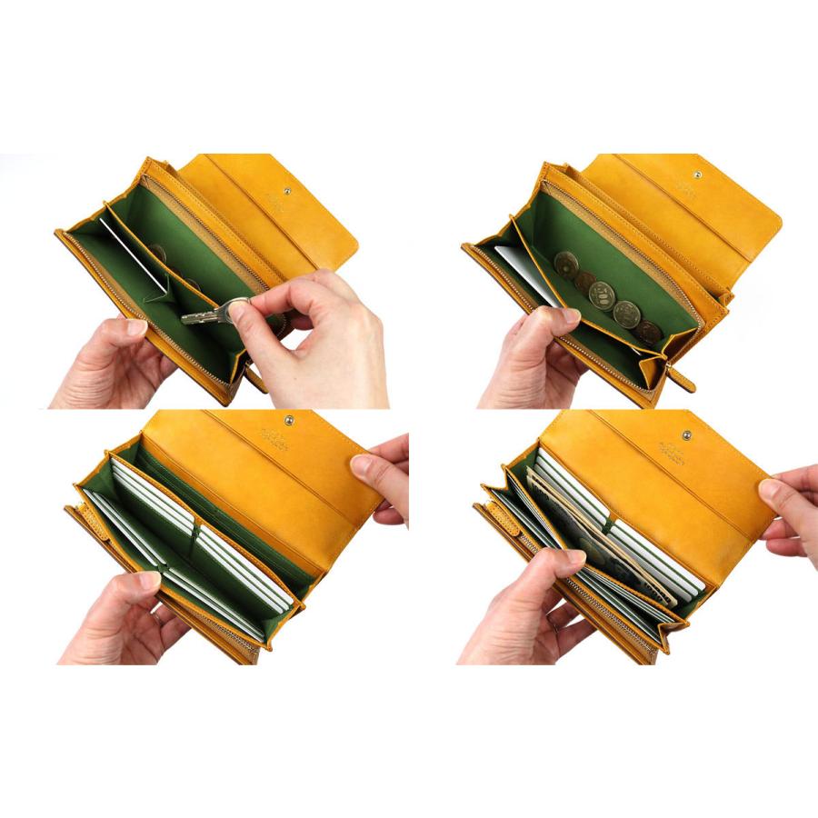 FRAMeWORK（フレームワーク） 長財布 長財布 かぶせ クラヴィス 牛革