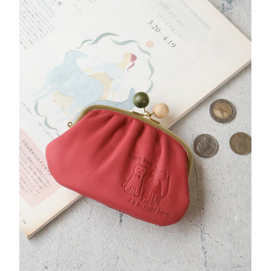 box21 がま口小銭入れ 財布 コインケース 猫 ネコ ボックス21