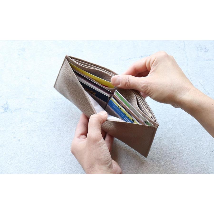 box21 長財布 薄型 ボックス オーガナイズシリーズ 牛革 本革 財布