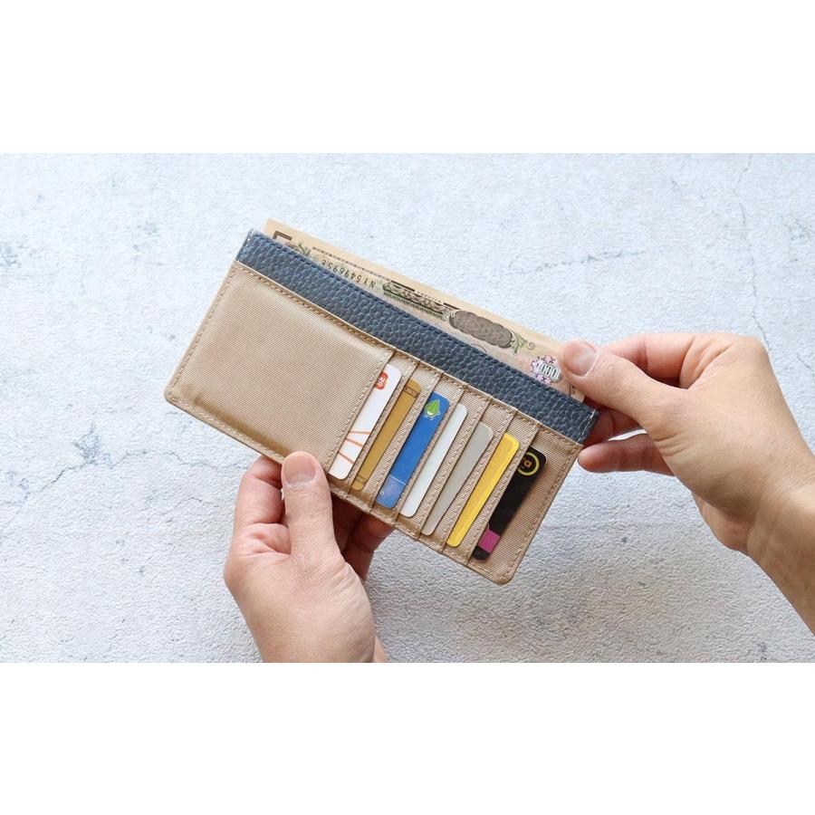 box21 長財布 L字ファスナー ボックス オーガナイズシリーズ 牛革 本革