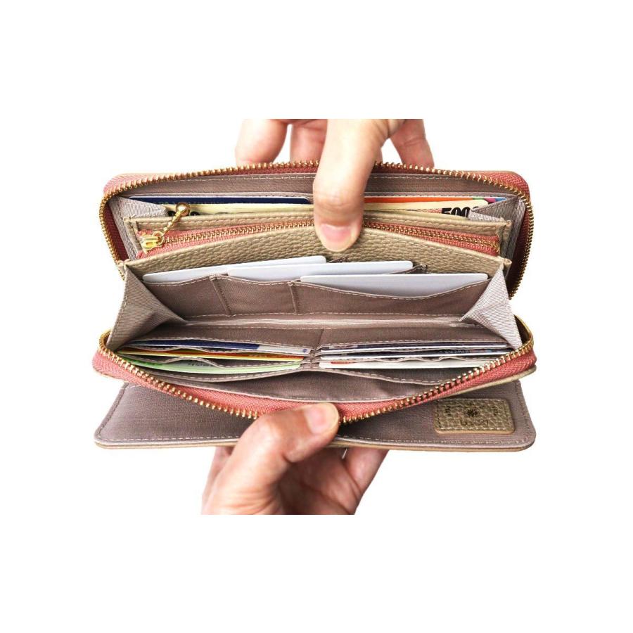 box21 長財布 ラウンドファスナー ボックス21 オーガナイズシリーズ 大