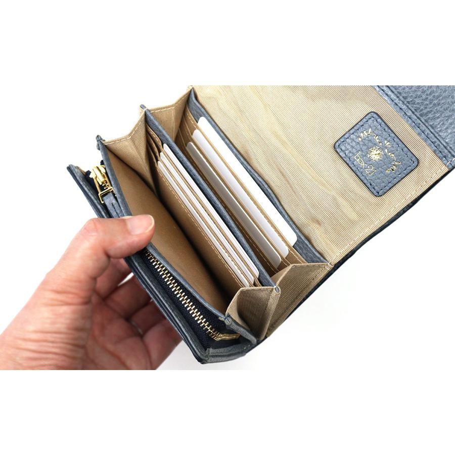 box21 二つ折り財布 かぶせ エコバッグ付 2折り ボックス21