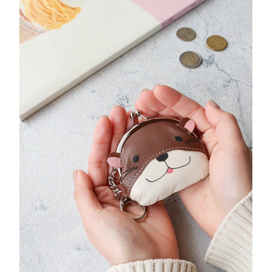 box21 がま口小銭入れ コインケース カワウソ ボックス21 マンマル