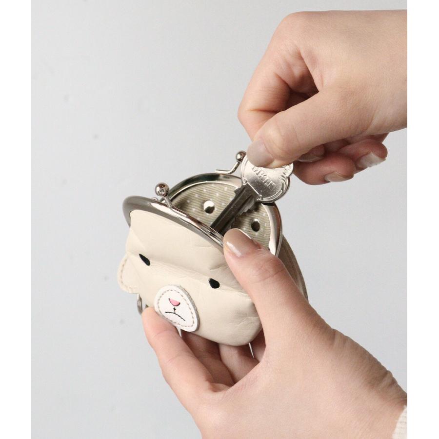 box21 がま口小銭入れ コインケース ウサギ ボックス21 マンマル box21 がま口小銭入れ コインケース ウサギ ボックス21 マンマル