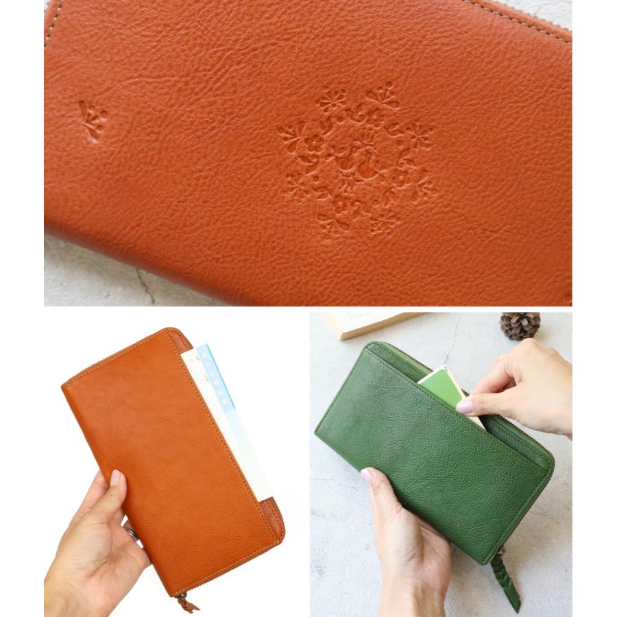 box21 ボックスニジュウイチ ラウンドジップ財布/レフティア  型押し/レザー 0332460   マスタード レディース / 240001192856 box21 ラウンドファスナー長財布 お花 小鳥 ボックス21 レフティア
