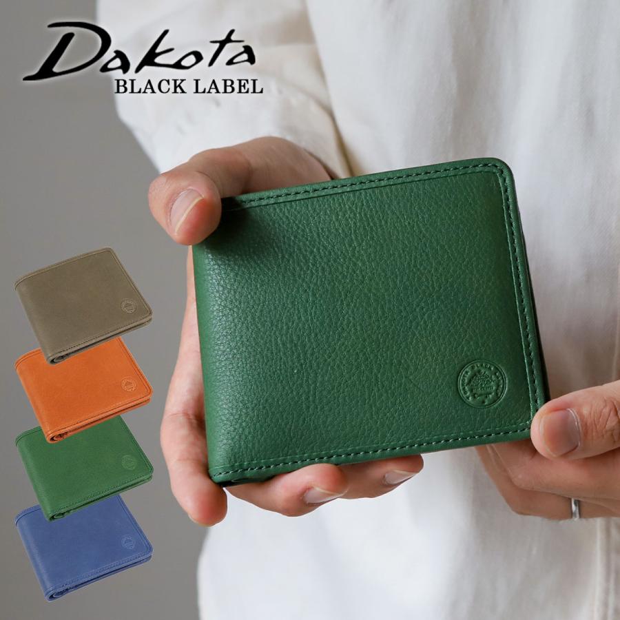Dakota（ダコタ） 二つ折り財布 Dakota BLACKLABEL ブラックレーベル