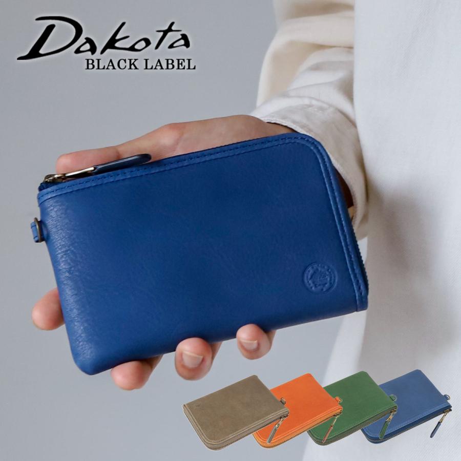 Dakota（ダコタ） L字ファスナー財布 Dakota BLACKLABEL ブラック