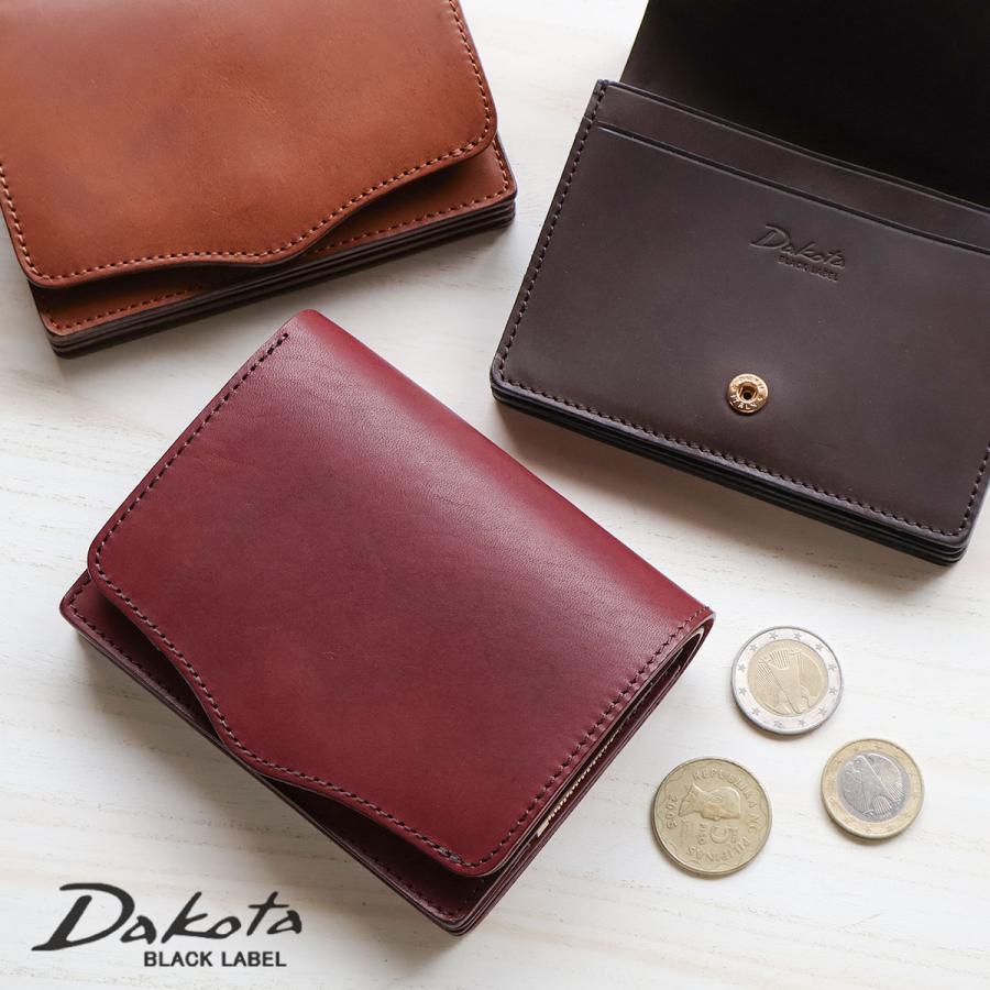 Dakota（ダコタ） 二つ折り財布 牛革 経年変化 バケッタレザー 植物性
