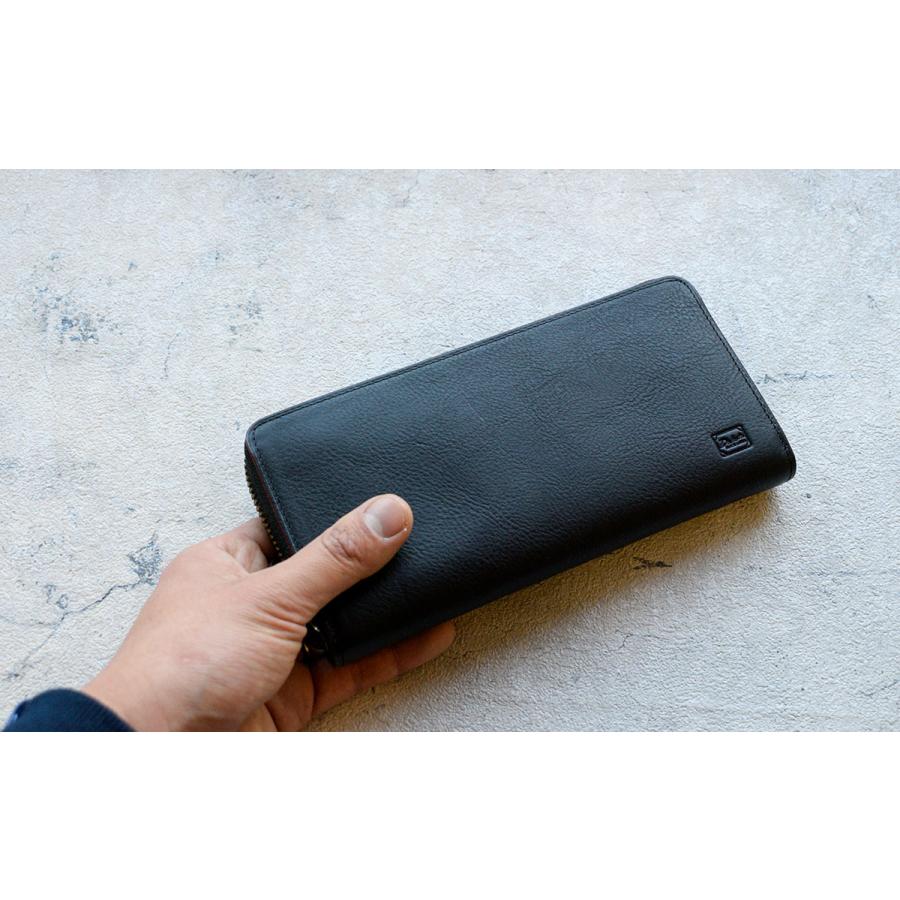 Dakota 長財布 ラウンドファスナー BLACKLABEL ダコタブラック