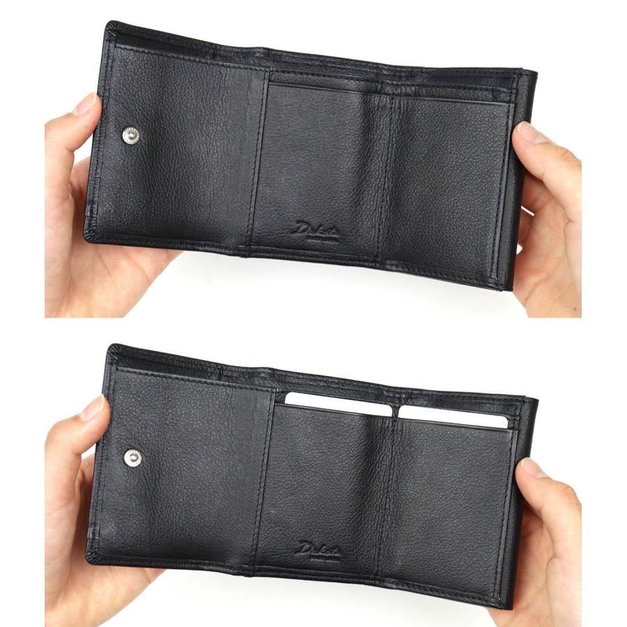 Dakota（ダコタ） 三つ折り財布 Dakota BLACK LABEL ブラックレーベル