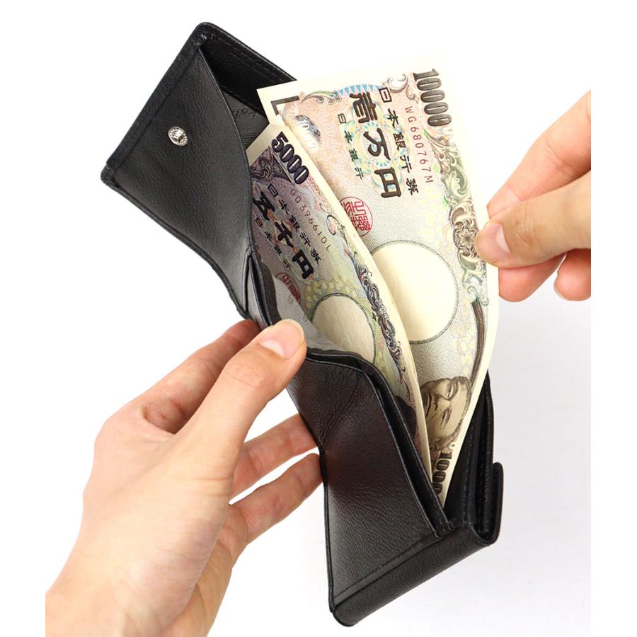 Dakota（ダコタ） 三つ折り財布 Dakota BLACK LABEL ブラックレーベル