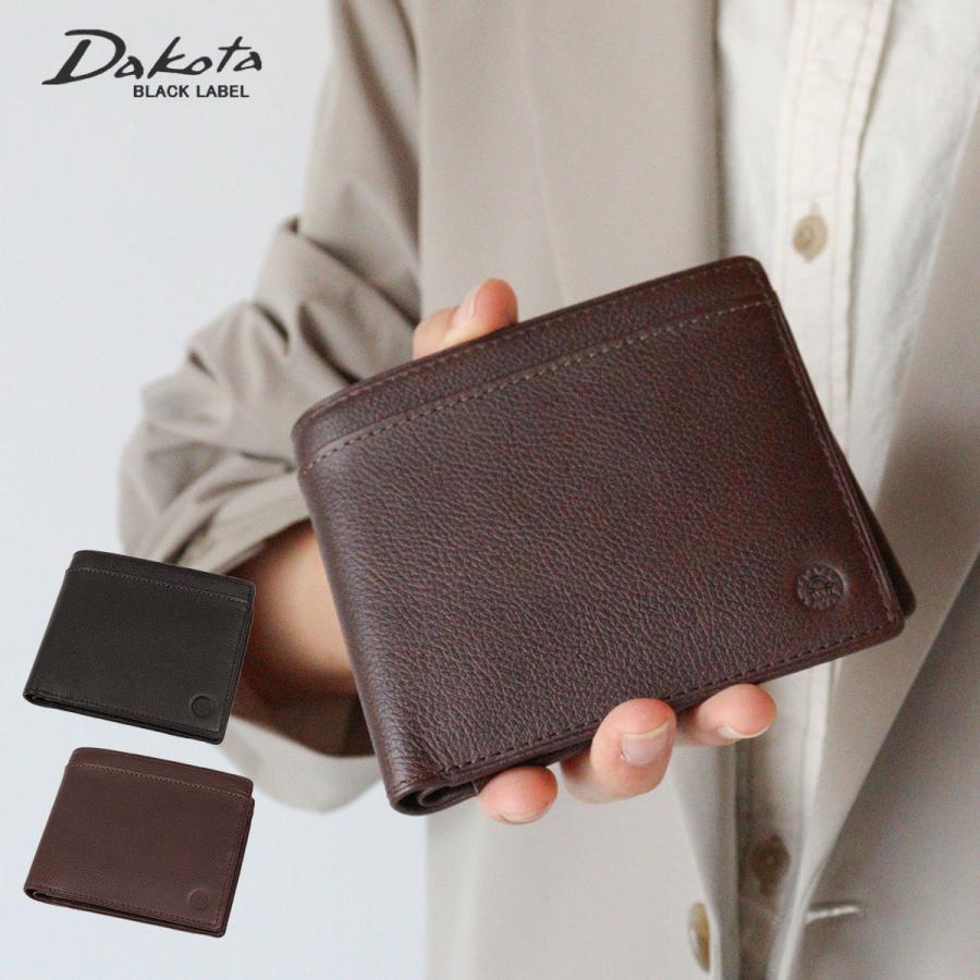 Dakota（ダコタ） 二つ折り財布 Dakota BLACK LABEL ブラックレーベル