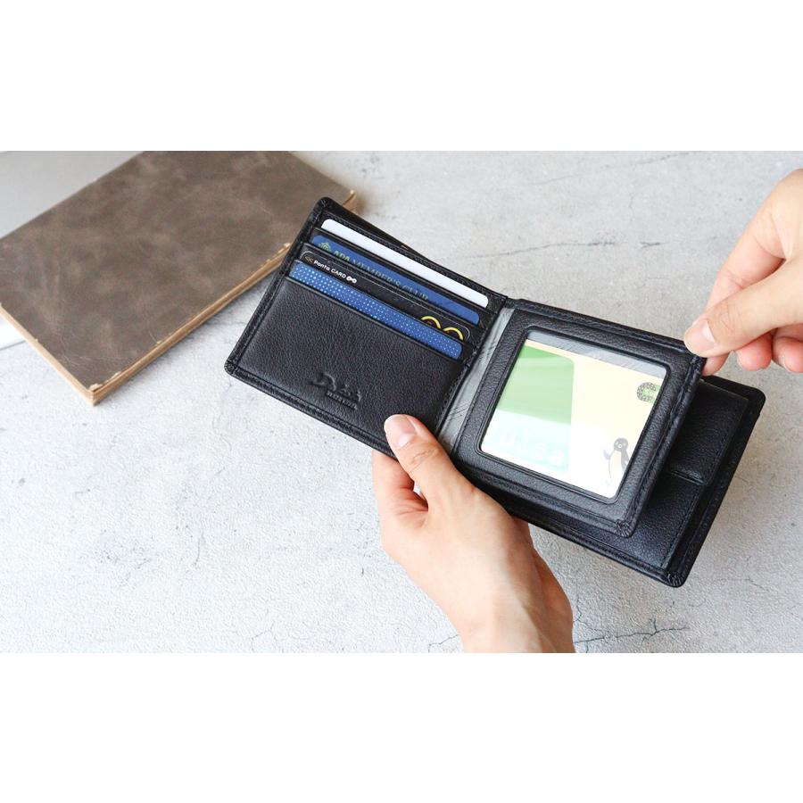 Dakota（ダコタ） 二つ折り財布 パスケース付き Dakota BLACK LABEL