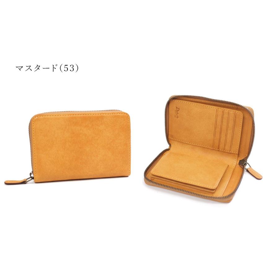 Dakota（ダコタ） 二つ折り財布 BOX型小銭入れ イタリア製牛革 本革