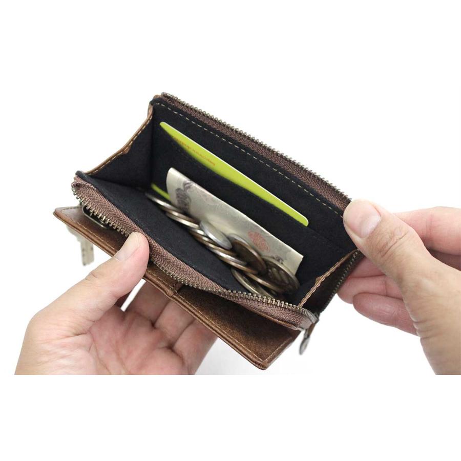 Dakota（ダコタ） 小銭入れ付き キーケース ミニ財布 ミニマム